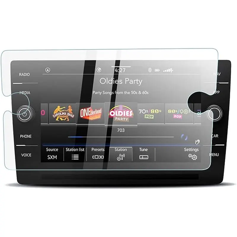 2019 2018 ,for Vw Golf R Gti Alltrack Sportwagen 8''  Car Radio Gps Tempered Glass