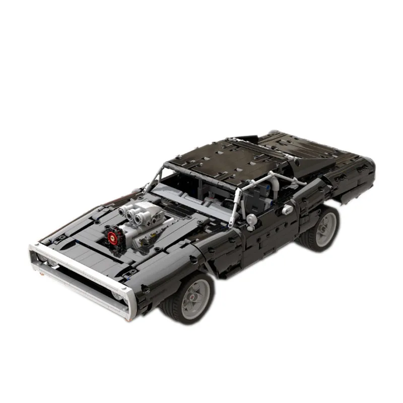 

MOC-42308 Классическая серия фильмов, сращивающийся конструктор Supercar, модель, детали для автомобиля, детские строительные блоки, подарок на день рождения