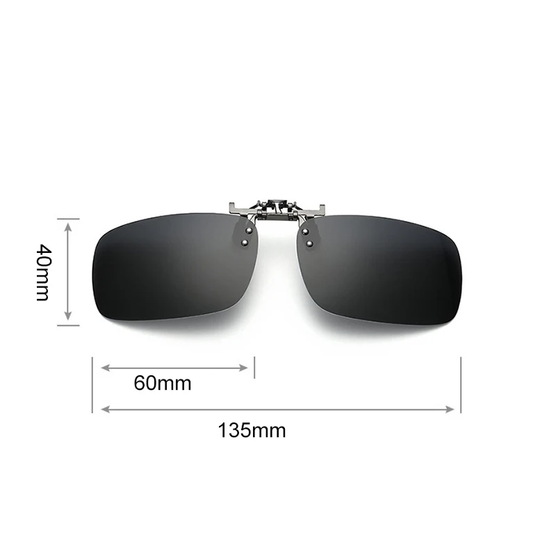 Поляризованные солнцезащитные очки с откидной клипсой для близорукости Очки