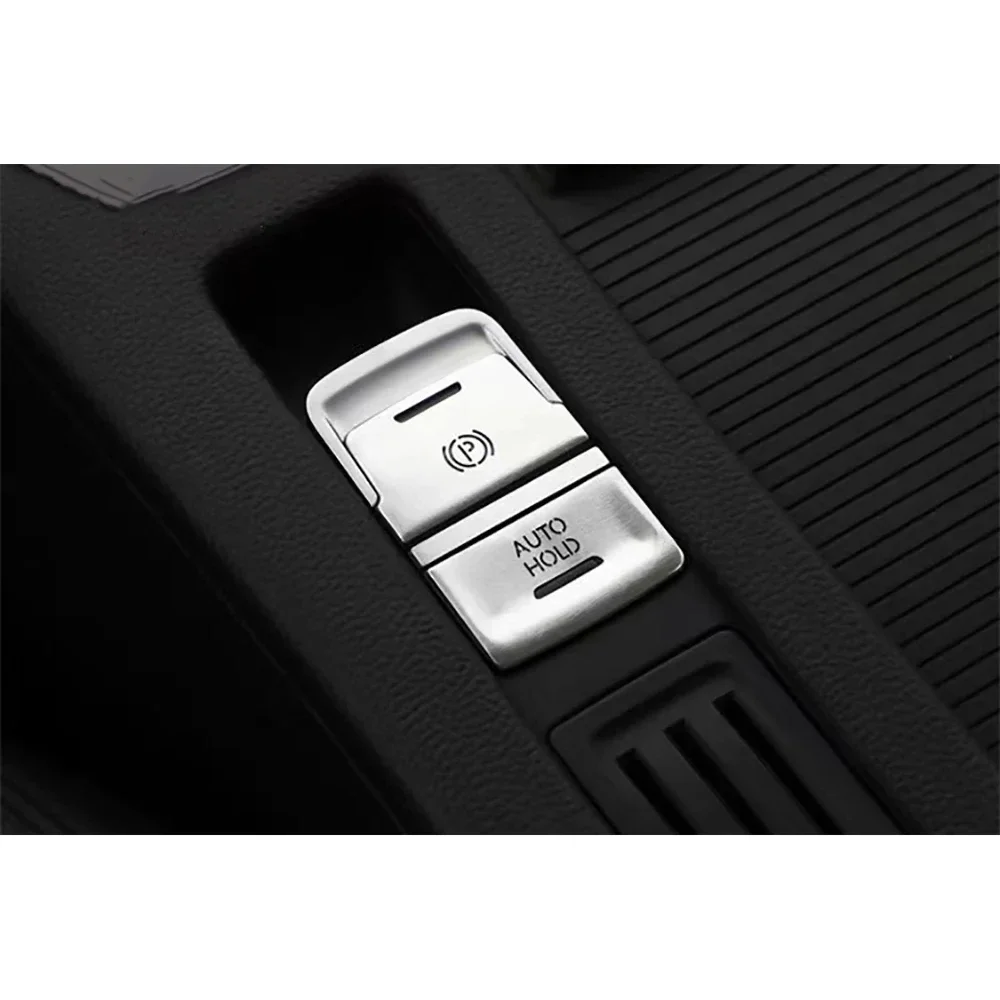 

Автомобильный ручной тормоз, кнопка переключения, крышка, защитная накладка для VW Golf 7 7,5 MK7 AT 2015-2019, аксессуары для стайлинга