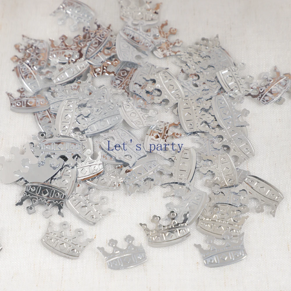 

Конфетти короны Розовое золото/Серебро 15г