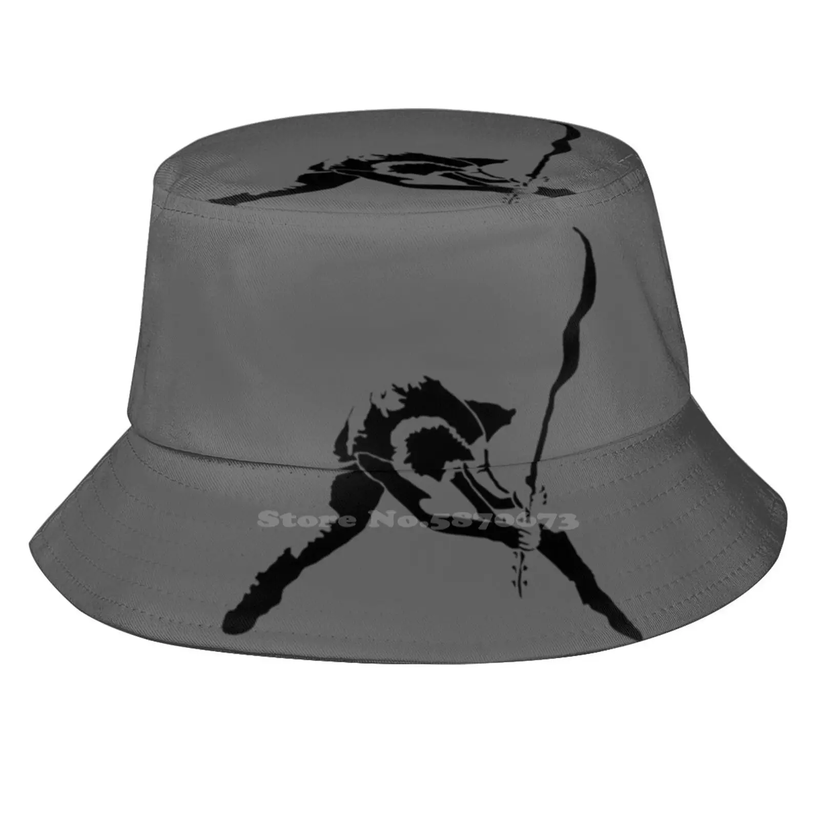 

The C B2 Best Selling Pattern Design Printed Travel Bucket Hats Band Lomdon Calling Band Joe Strummer Clash Band