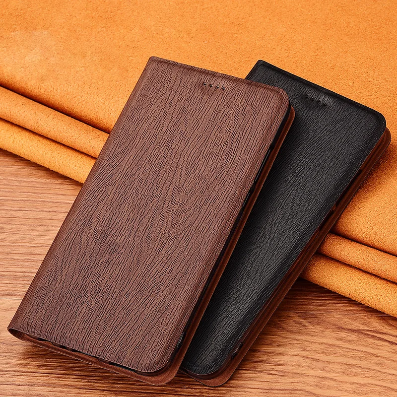 

Wood Veins Leather Case Cover for Vivo X20 X21 X21i V9 Y85 X23 Y97 V11i V15 S1 Pro Magnetic Flip Protective Shell