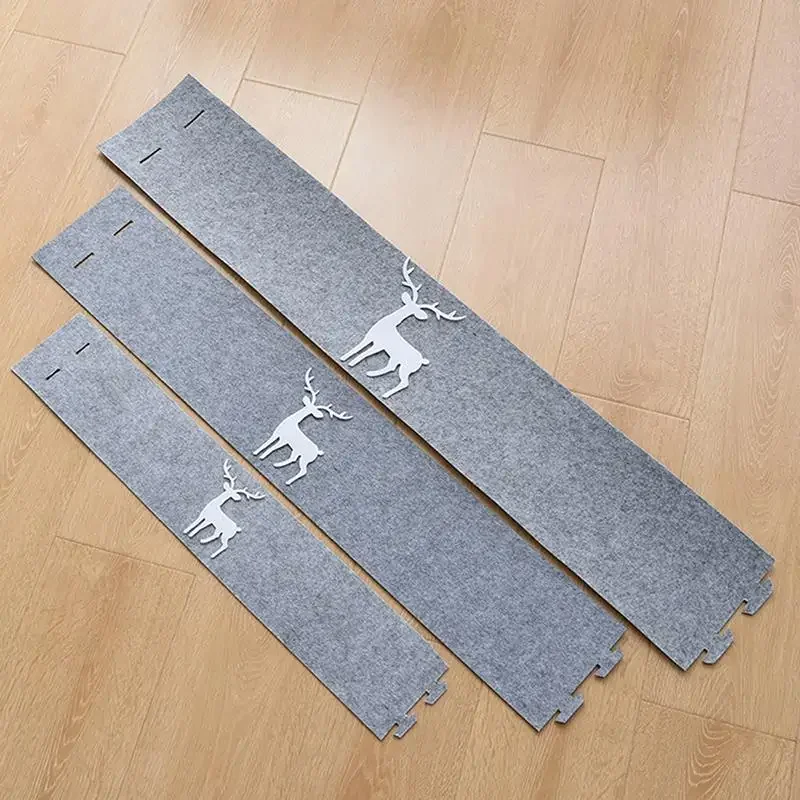 Юбка Для Рождественской Елки Украшение В Виде Серого Дна Мягкий Фетр