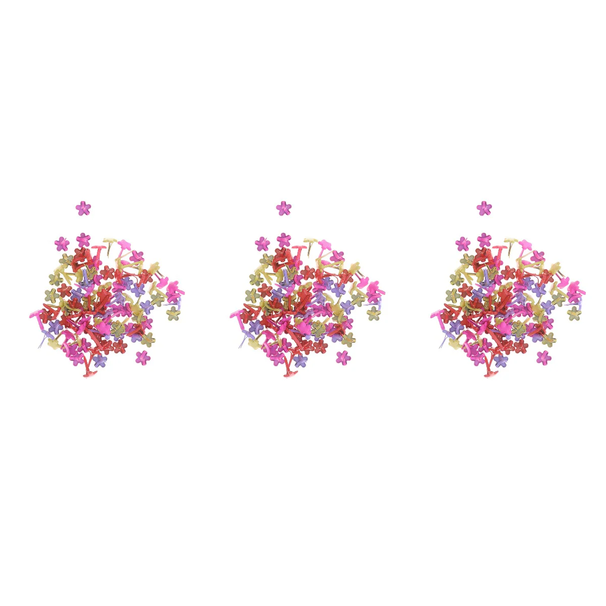 

Brads Push Scrapbook Scrapbookingflower Pin Board Colorful Bulletin Cork Craft Calendar Map Tacks Wooden Brad Fasteners Paper