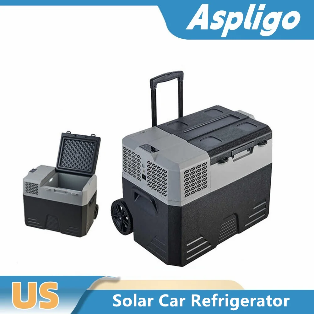 12v 24v With Solar Charger Board Handle Wheel For Camping Picnics Travel