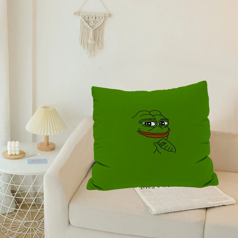Наволочка наволочка грустная лягушка Hyunjin декоративные наволочки 45x45 украшения