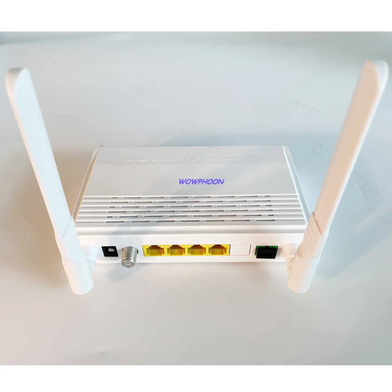 

Free shipping HUR3021XR xpon onu 1GE 3FE wifi catv for family gateway with 2 antennas compatible gpon epon