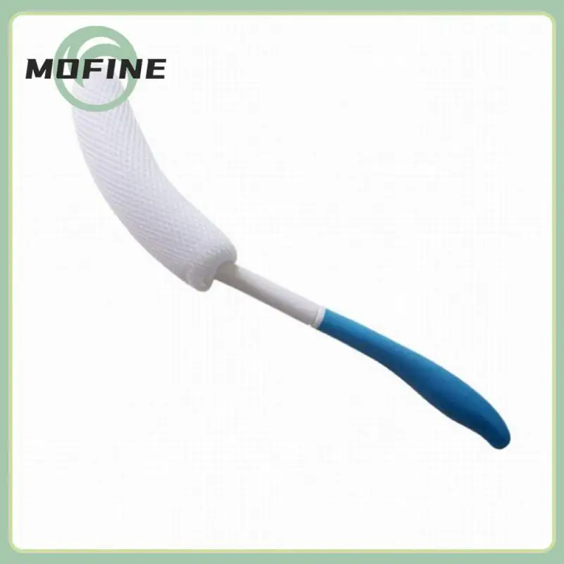 

Simple Bath Brush Massage General Massage Brush Long Handle Non-slip Back Brush Bathroom Accessories Curved Scrub Back Brush