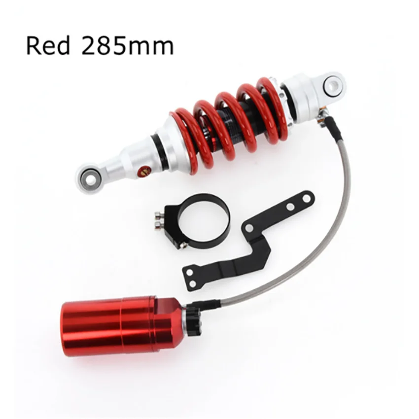 

205/235/260/285 мм мотоциклетные воздушные амортизаторы, задняя подвеска для Yamaha Honda Kawasaki msx125 sf Benelli TNT125 135 CF250SR