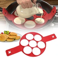 kitchen pancake maker mold for silicone baking molds mat nonstick cooking tool egg baking cooker pan flip decorating accessories