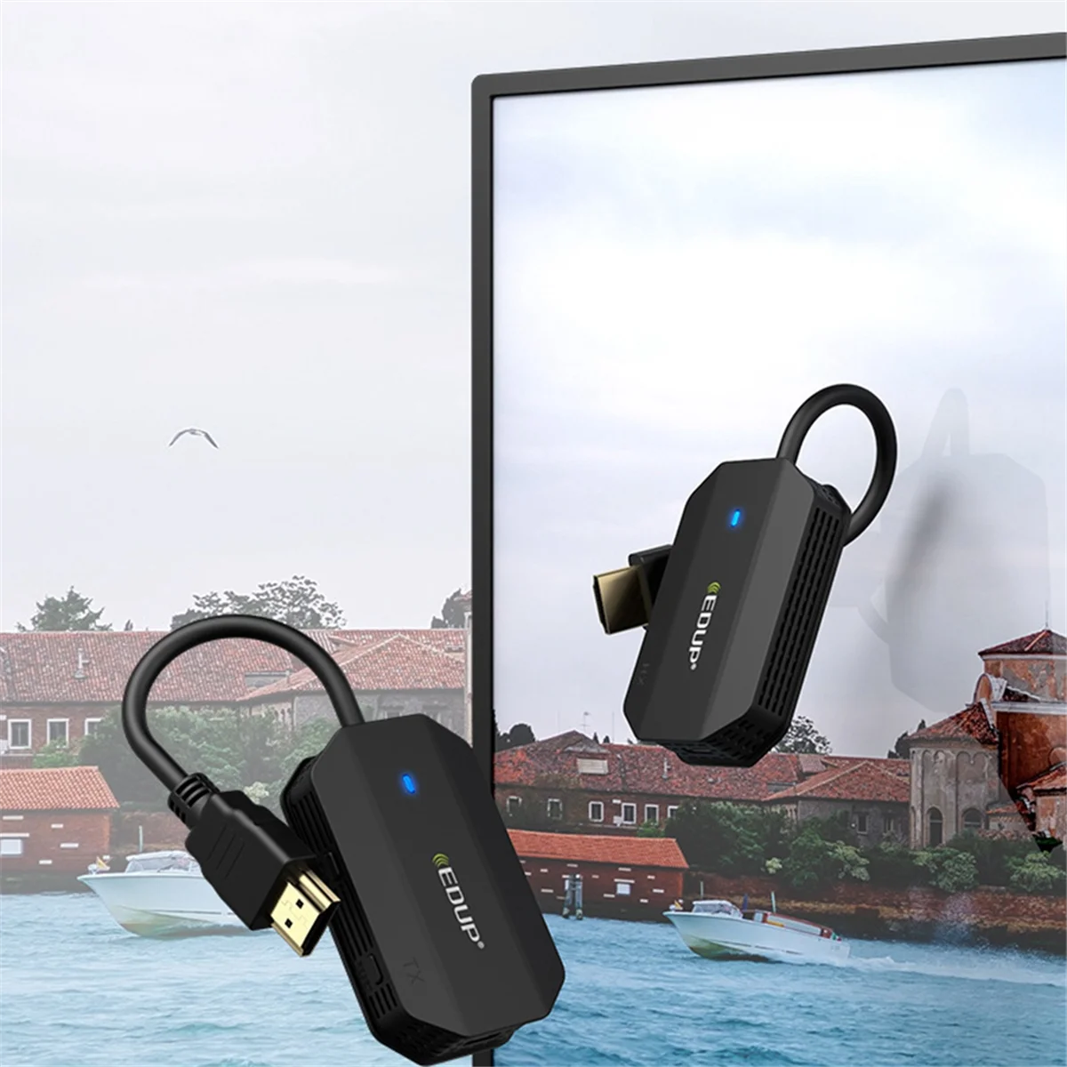 Беспроводной HDMI-передатчик EDUP 1080P приемник 60 Гц расширитель дисплея адаптер