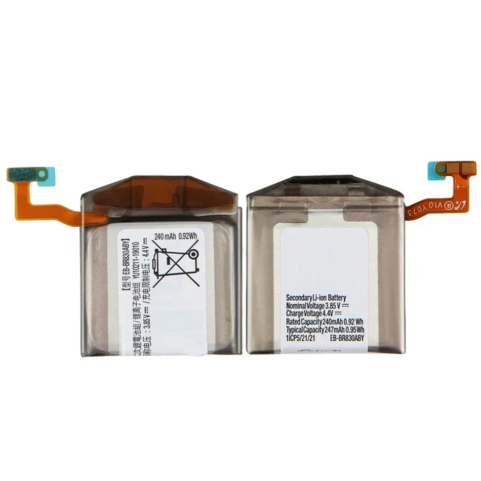 Сменная батарея EB-BR830ABY для Samsung Galaxy Watch Active2 40 мм SM-R835 SM-R830 Watch3 41 SM-R850 R855 247 мАч