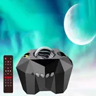 Светодиодный настольный Галактический проектор со звездами, светодиодный ночник для декора комнаты, вращающееся звездное небо, Развлекательное украшение, настольная лампа для спальни, подарки