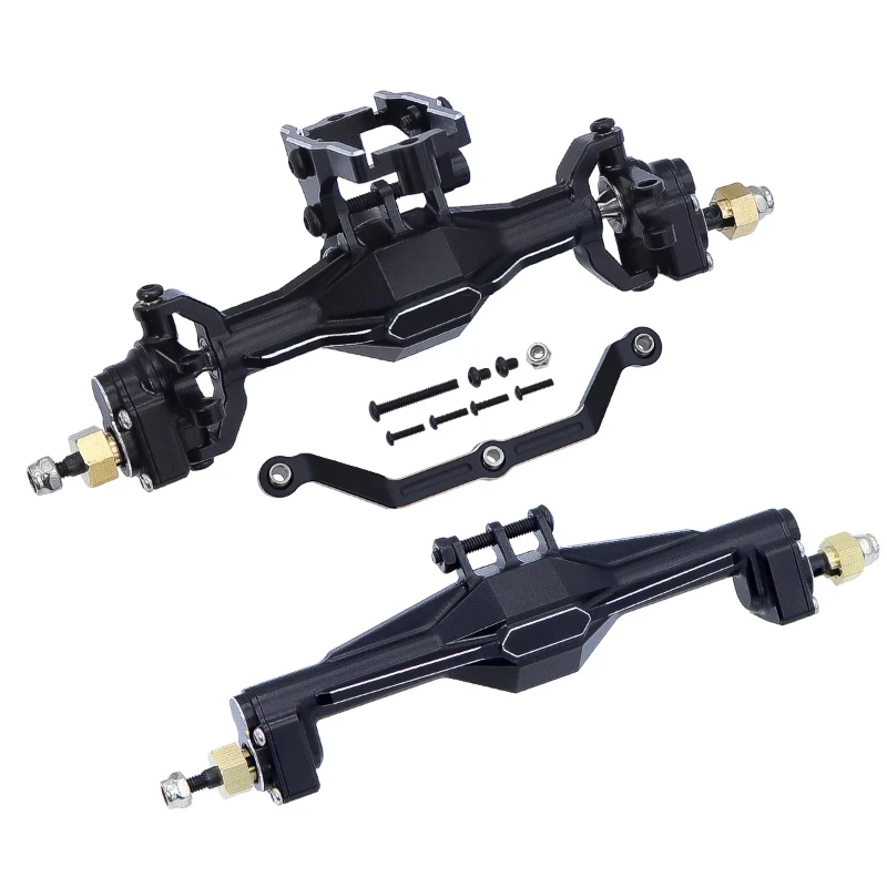 Мостовая ось с металлическим усилением для 1/18 TRX4M гусеничных автомобилей