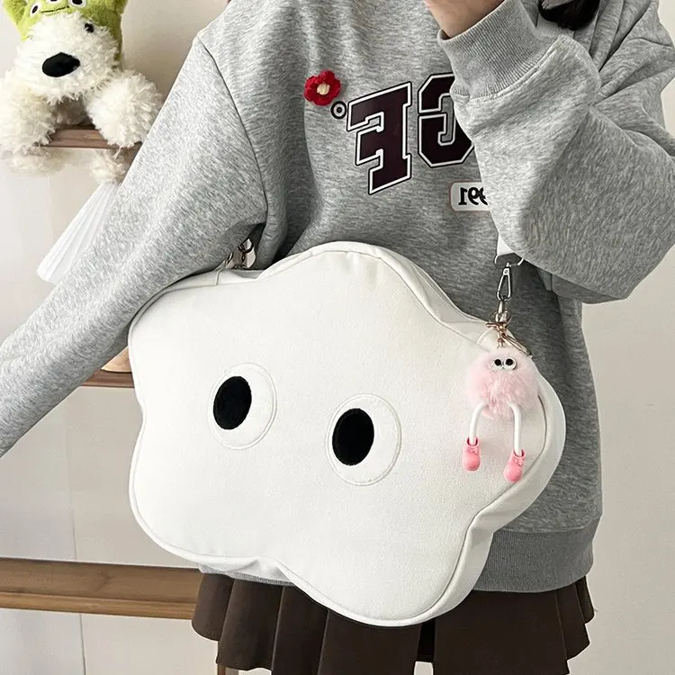 Женская сумка Студенческая через плечо женская сумка-слинг квадратная розовая