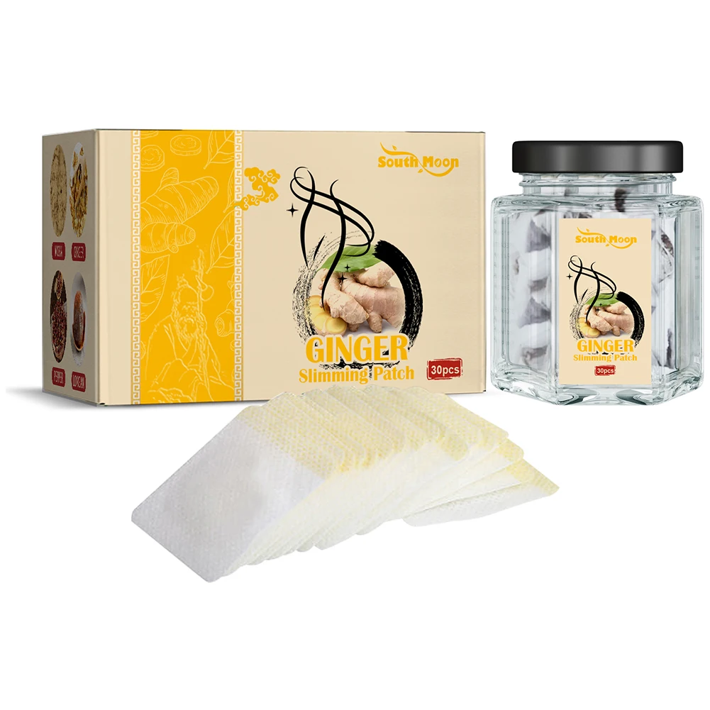

30pcs/Box Weight Loss Slim Patch Navel Sticker Natural Ginger Fat Burning Slimming Products Body Belly Waist Plaster