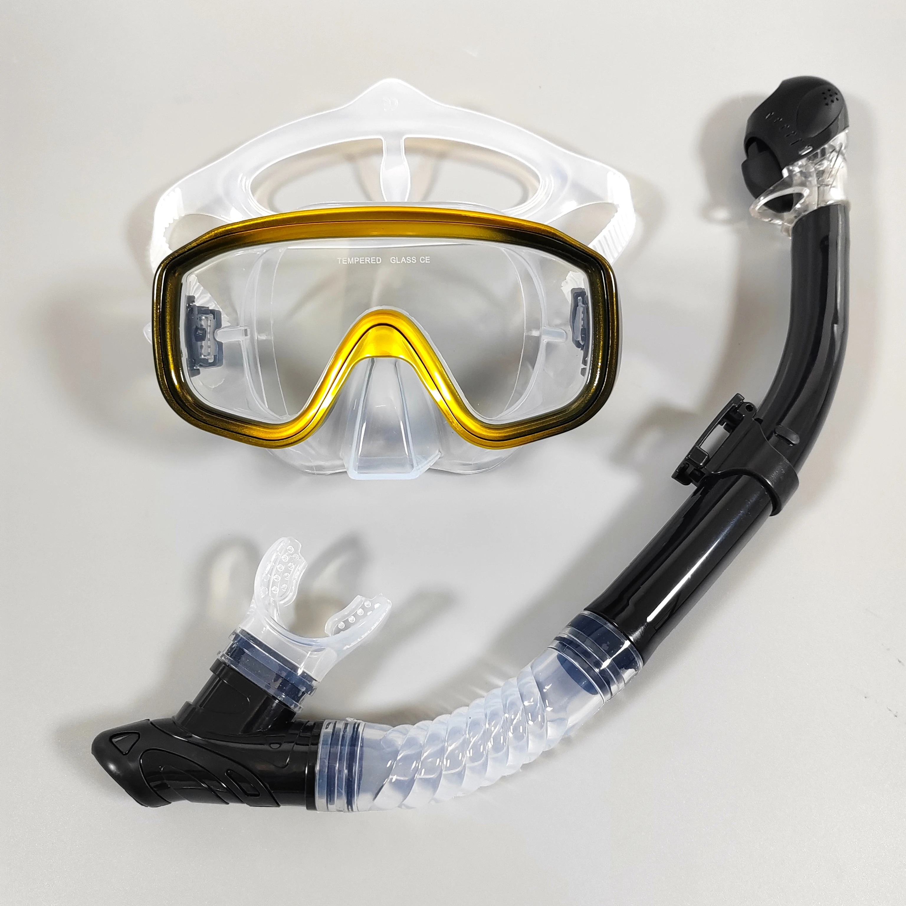 Очки для дайвинга маска подводного плавания полностью сухая оптовая продажа с