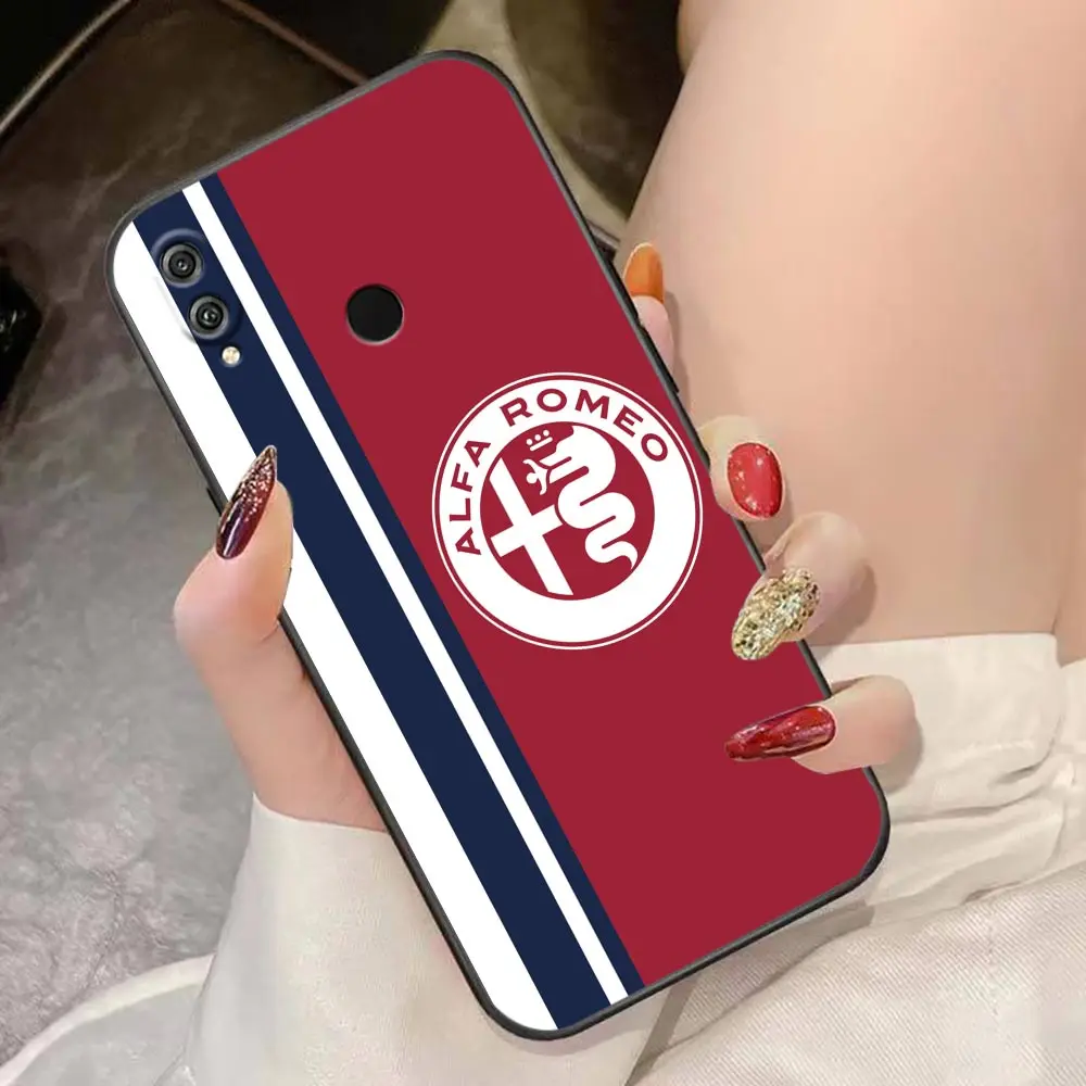 Case For HUAWEI Honor 9X 9 8 8X Max 80 70 60 50 30 20 10 10I NOTE 10 Lite Pro Case Funda Coque Shell Italy Sport Car Alfa Romeo