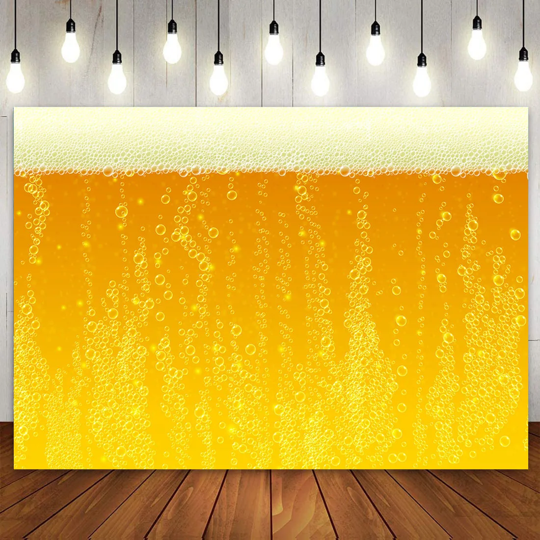 

Beer Liquid Pattern Background Oktoberfest Backdrop German Bavarian Beer Festival Club Dancing Birthday Party Decoration Banner