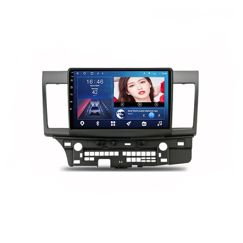 

Автомагнитола 2DIN Android10 для Mitsubishi Lancer 2007-2012, 4G, видео, аудио, навигация, мультимедийный плеер, стерео динамики для Carplay 10 дюймов