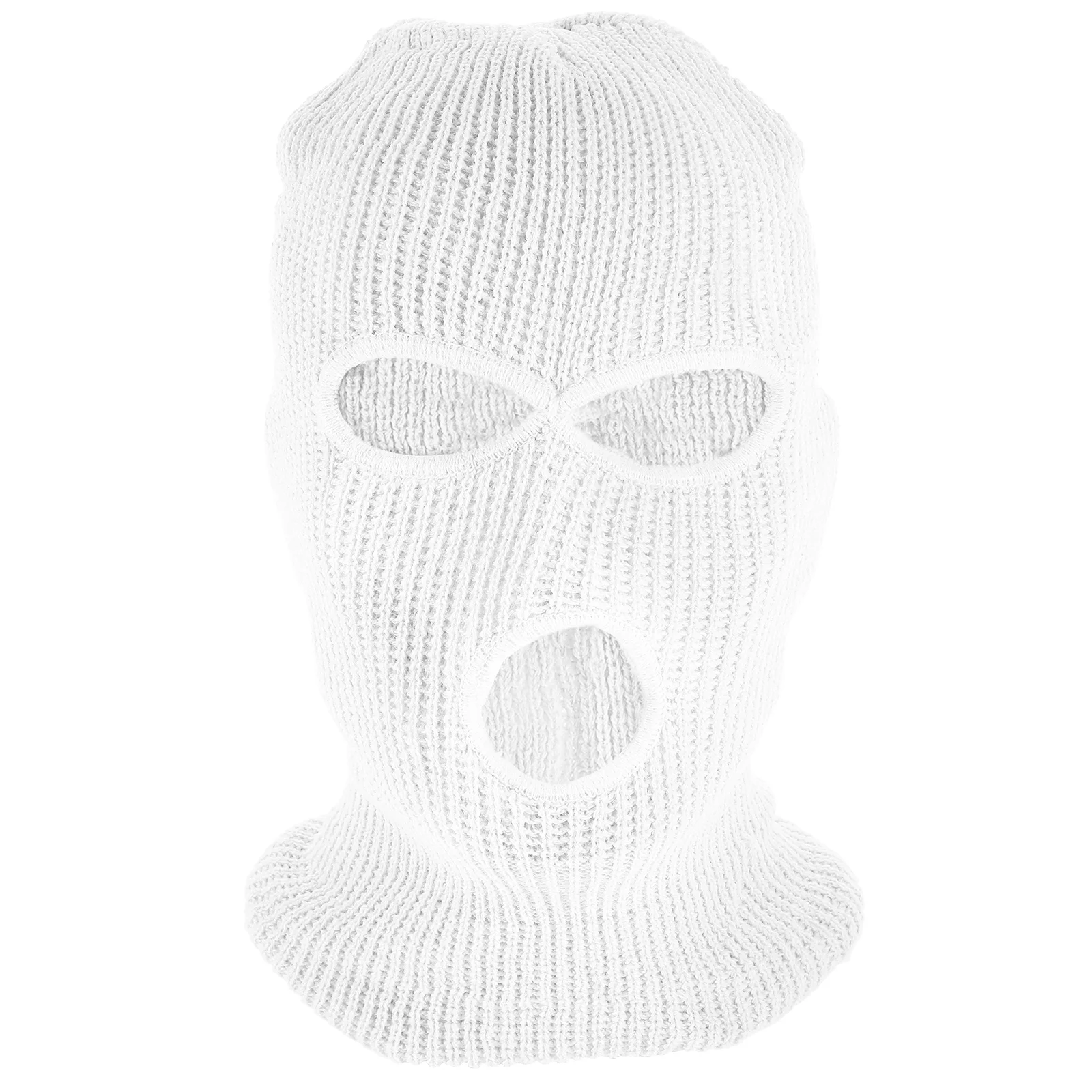 

Winter Warm Ski Mask Holes Full Face Cover Knitted Ski Mask Outdoor Sports Full Face Knitting Ski Mask Beanie for Men Women