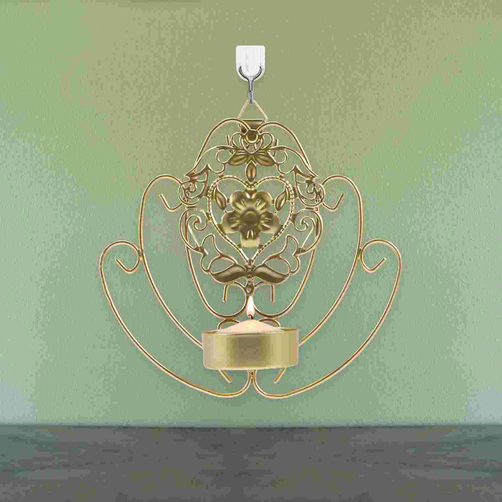 Настенный подсвечник металлический подсвечники декор настенное модное бра