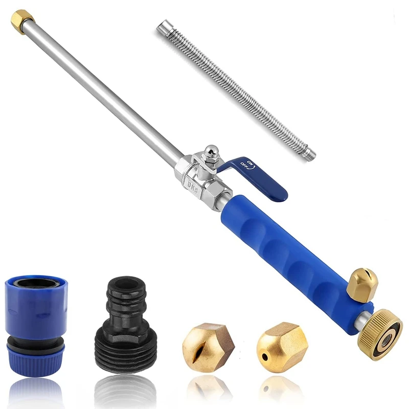 

Hot High Pressure Power Washer Wand For Garden Hose With Jet Nozzle And Fan Nozzle Hydro Jet Power Sprayer For Car Washing