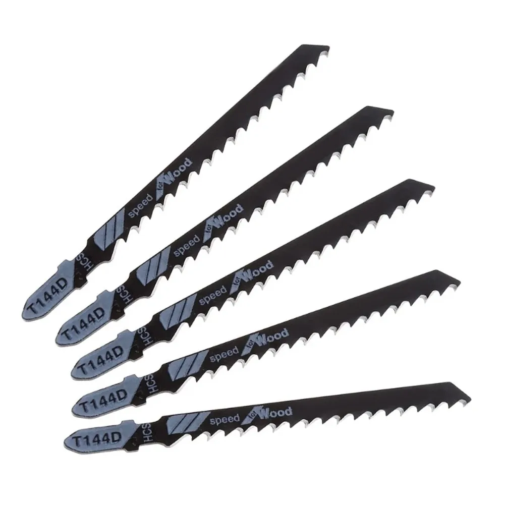 

10Pcs HCS JigSaw Blades T144D+T244D High Carbon Steel Jig Saw Set Fast-Cutting Reciprocating Jigsaw Blade For Wood Board Plastic
