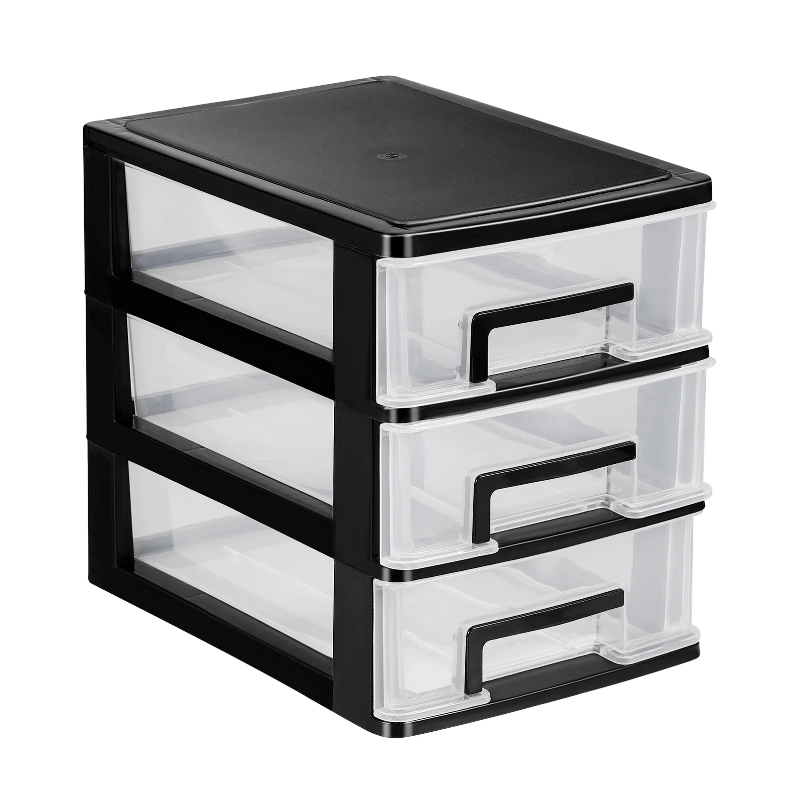 

Storage Drawers Drawer Organizer Desktop Cabinet Unit Closet Stackable Rack Desk Layer Multi Three Bins Type Shelves Medium