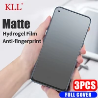 1 3pcs matte hydrogel film for oppo reno 7 6 find x3 lite a36 a11s a96 screen protector for realme gt neo 2t gt2 pro 9i c21 c25y