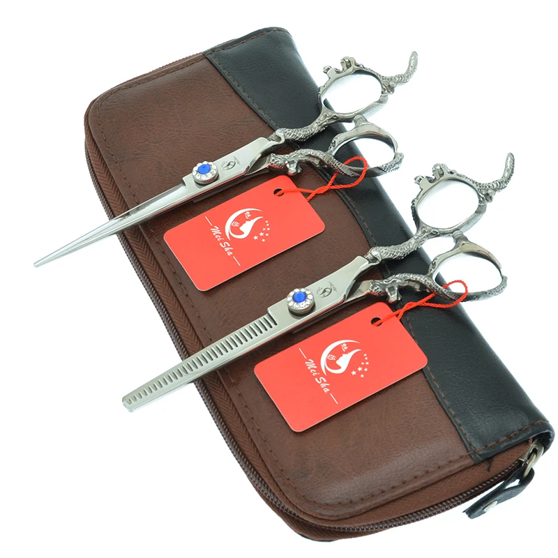 

Meisha 6 inch Sharp Blade Barber Scissors Hair Salon Shears Hairdressing Cuttting Thinning Styling Tool Haircut Razozrs A0097A