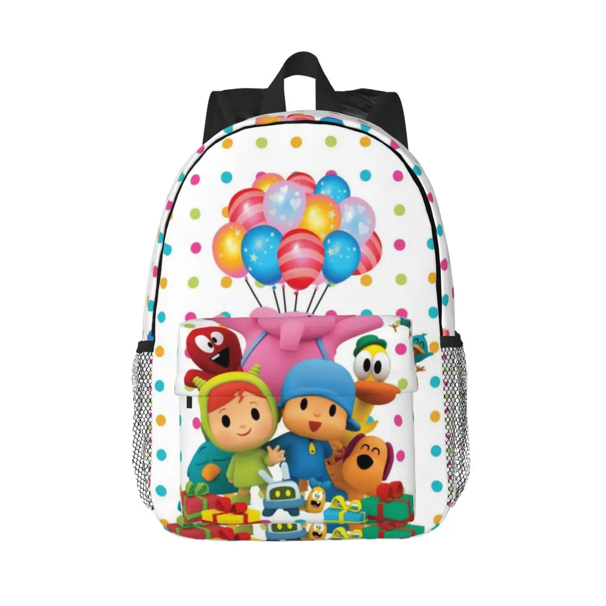 Рюкзак P-Pocoyo студенческий школьный рюкзак для мужчин и женщин холщовые сумки