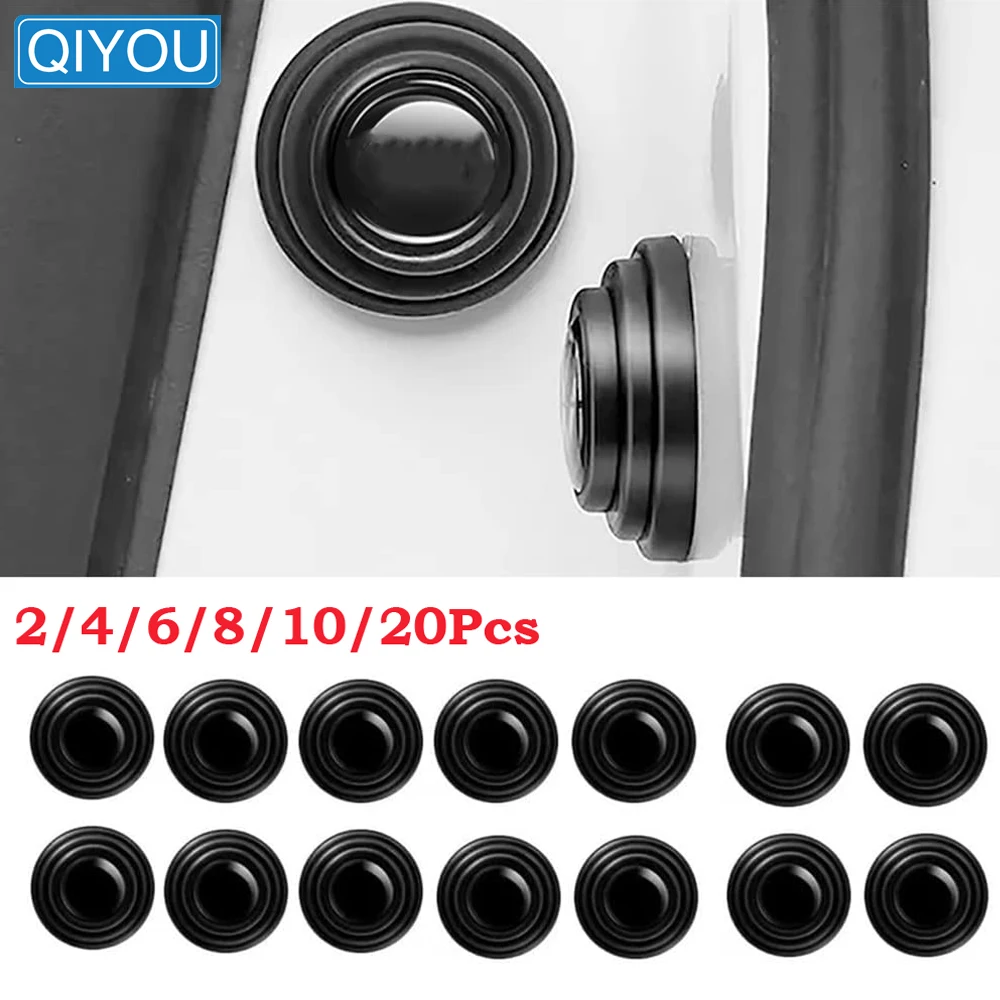 

Anti-collision Silicone Pad Car Door Closing Anti-shock Protection Soundproof Silent Buffer Stickers Gasket Auto Shock Absorber