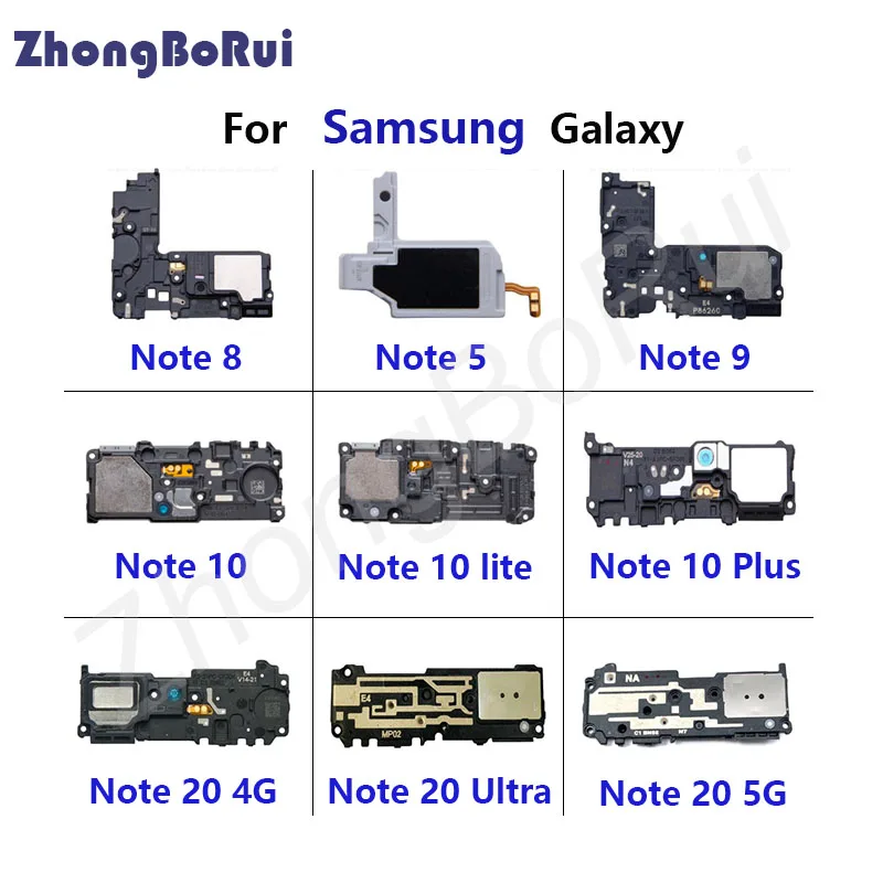 

Original Loud Speaker For Samsung Galaxy Note 5 8 9 10 20 4G 5G Lite Plus Ultra Buzzer Ringer Board Loudspeaker Flex Cable