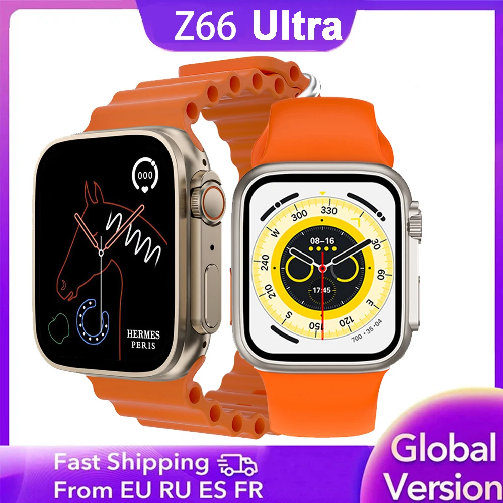 

IWO Series 8 Smart Watch Z66 Ultra Bluetooth Call Men Women Sport Fitness Waterproof Smartwatch For Apple Xiaomi Phone PK S8 X8
