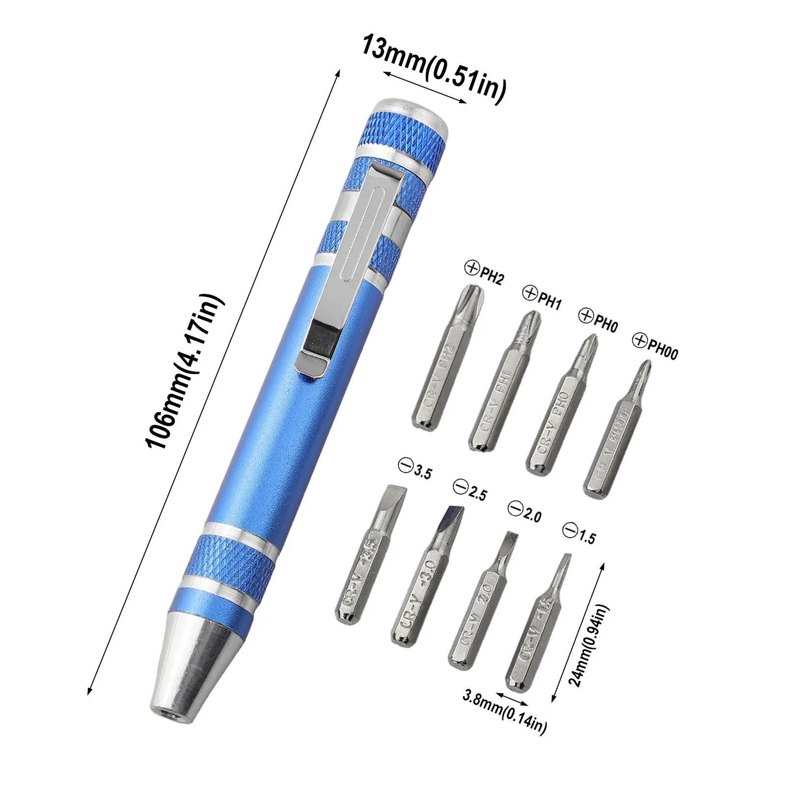 

Набор отверток VIBRATITE 8-в-1