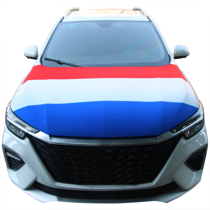 Флаг Нидерландов 115x160 см (3.8x5.3 фута) для декорации капота автомобиля, из ткани, для внедорожников (art.: 3920db54b7d09) - 3920db54b7d09