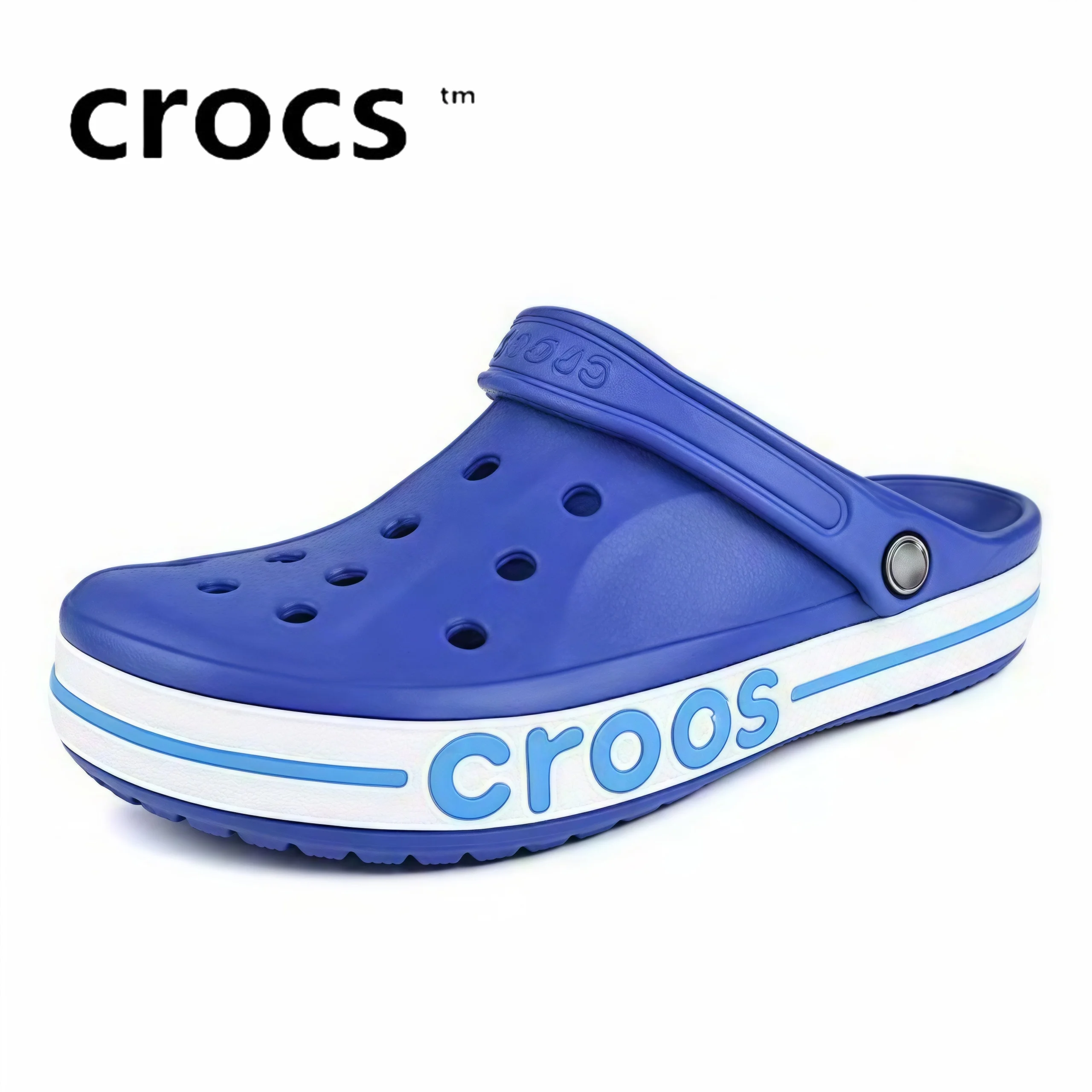 Оригинальные повседневные сандалии Crocs Bayaband Clog унисекс слипоны с закрытым носком