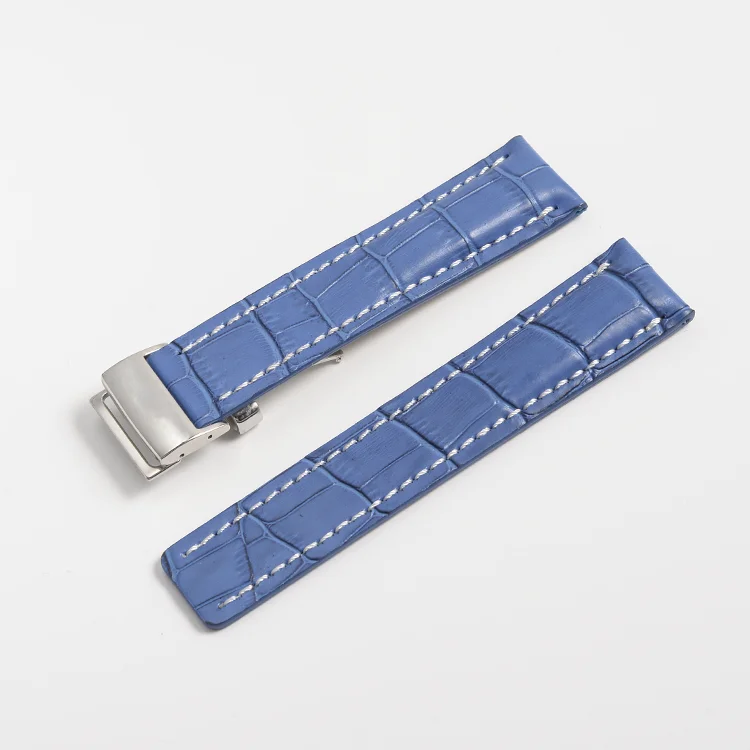 Fits For Breitling Avenger 20mm 22mm 24mm Genuine Leather Watch Band Strap Tools