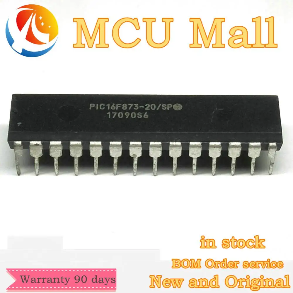 1 шт PIC16F873-20I/SP PIC16F873 16F873 DIP28 IC