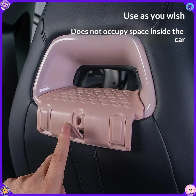 Фото Органайзер-крючок для заднего сиденья автомобиля Byd Dolphin Surf Dolphin Mini, скрытый, для хранения вещей на заднем ряду №3