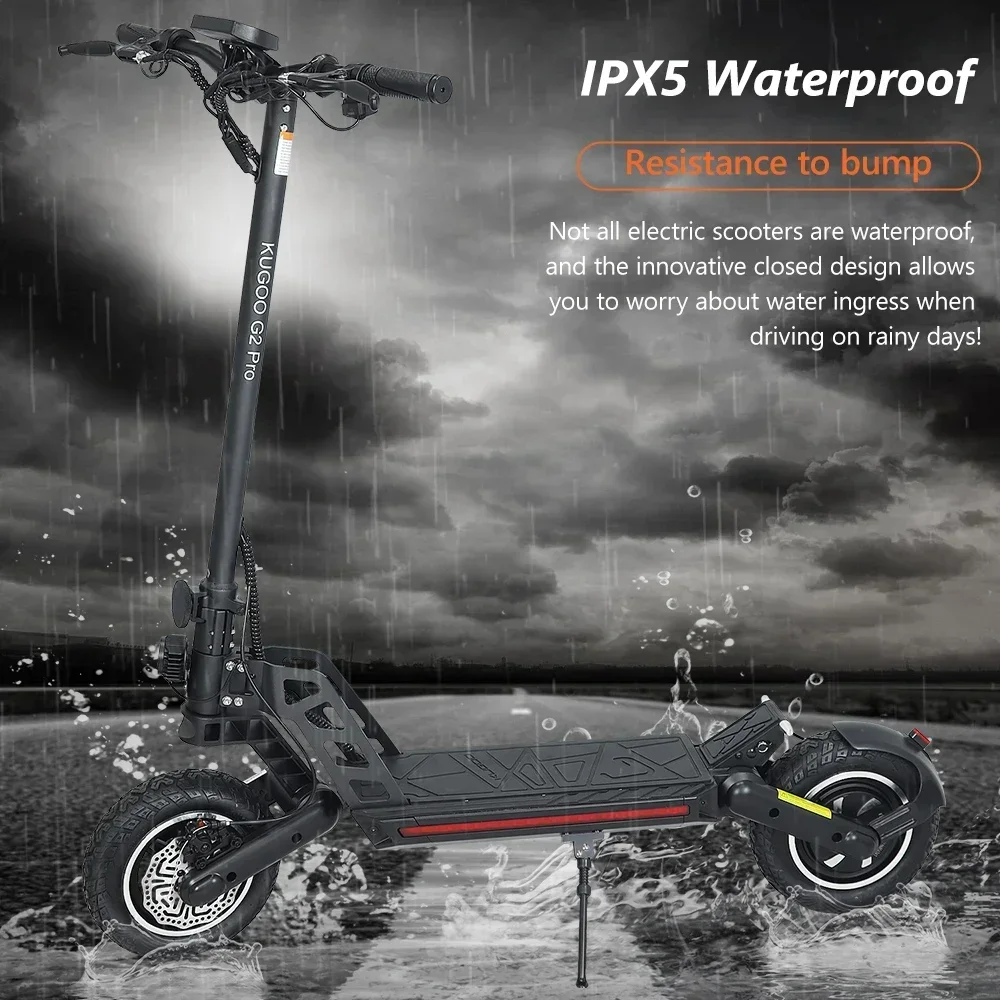 2024 Эскутер pop було magazzino CE RoHS KUGOO G2 PRO 15 Ач 48 В 800 Вт Электрический скутер