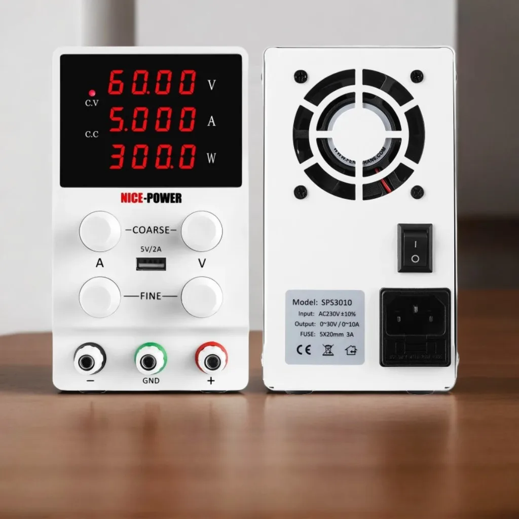 SPS605 Регулируемый источник питания постоянного тока с четырехбитным дисплеем 60V5A