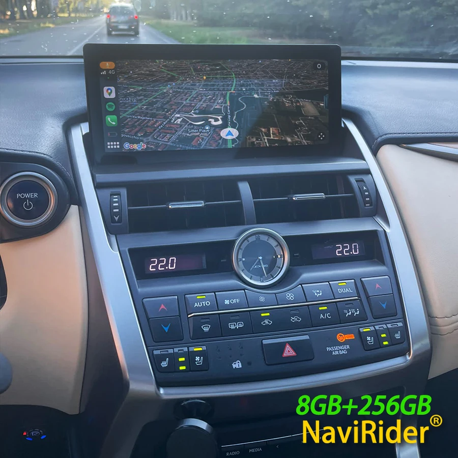 

Android 13 8+256GB Car Radio Multimedia Player CarPlay Autoradio Stereo GPS Navigation For Lexus NX NX200 NX200T 300h 2014-2021