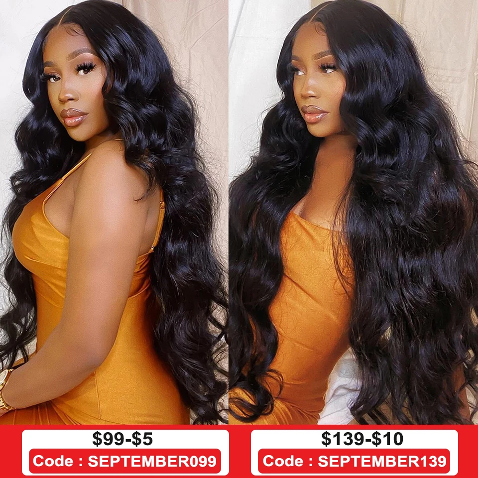 Cranberry 13x4 13x6 HD Lace Frontal Wig Remy Brazilian Body Wave Lace Front Human Hair Wigs Pre Plucked With Baby Hair 38inch
