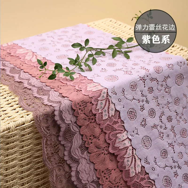 

10Meters Elastic Stretchy Lace Ribbon Floral Lace Tape DIY Handmade Crafts Material High Quality