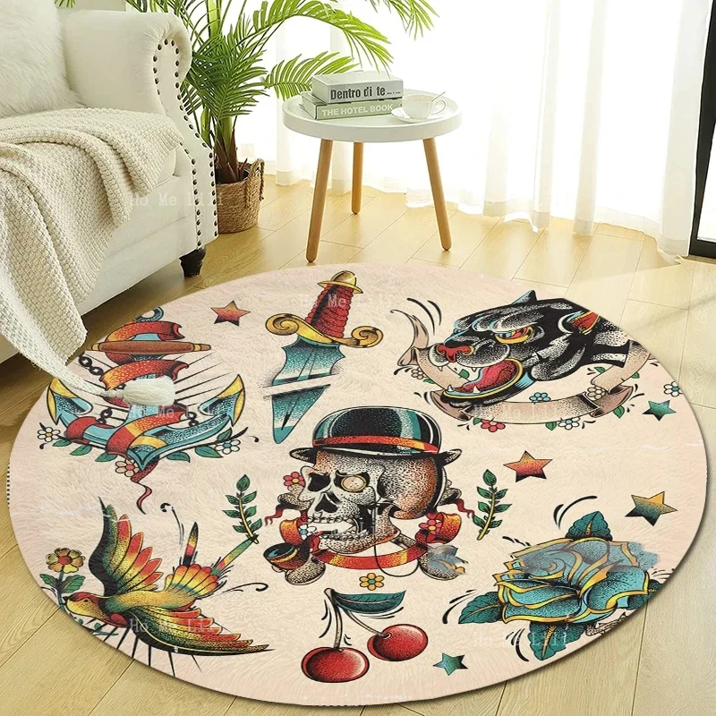 Традиционный дизайн и традиционные художественные узоры для татуировок