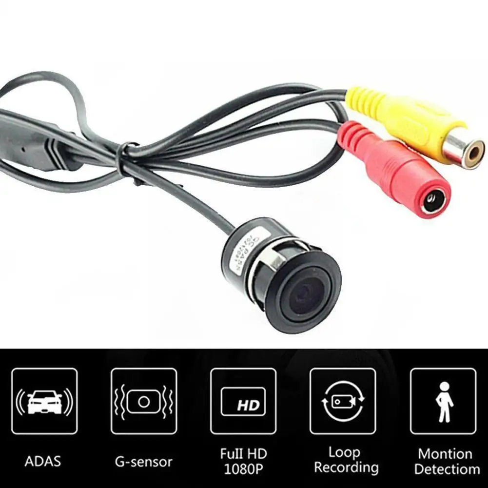 

Автомобильная камера заднего вида, универсальная камера заднего вида с 12 светодиодами ночного видения, водонепроницаемая камера заднего в...