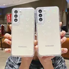 Чехол S20 FE Funda для Samsung A51, чехол INS, чехол для Samsung A32, A12, A52, S21, A71, A52S, A72, A21S, S10 Plus, силиконовые лазерные чехлы с любовным сердцем